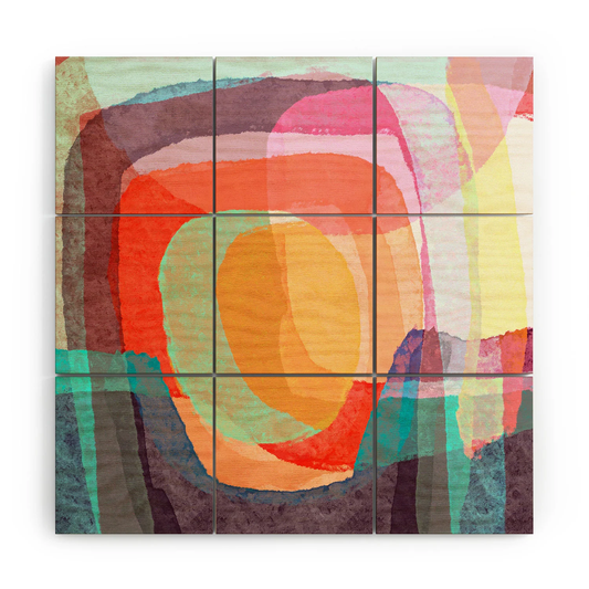 Moonbeams Wood Wall Mural