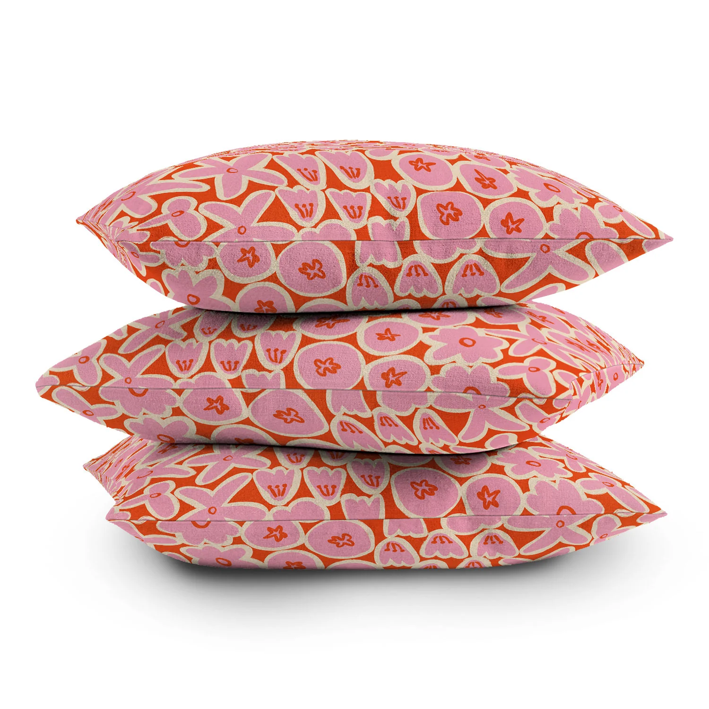 Vibrant Summer Throw Pillow
