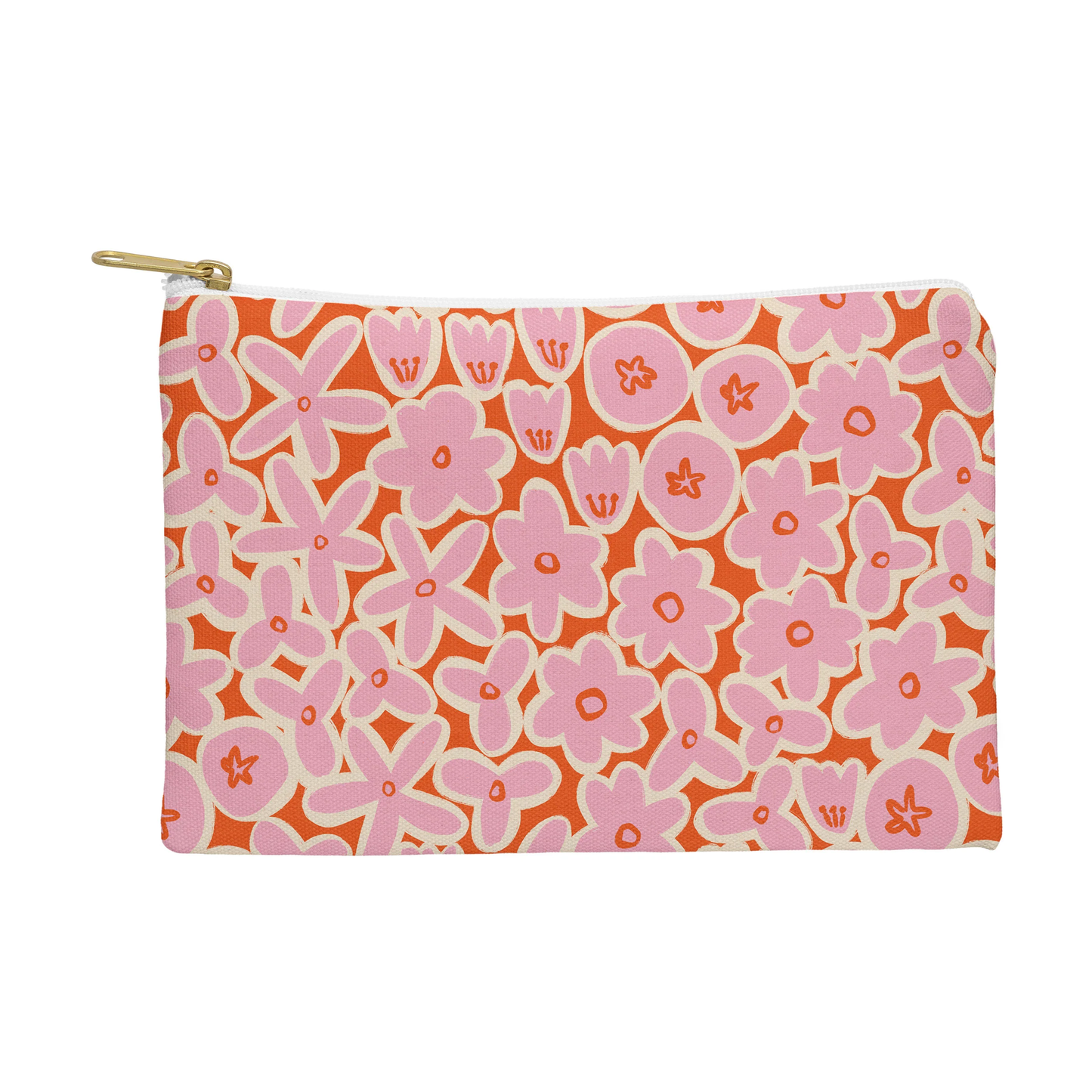 Vibrant Summer Zippered Pouch