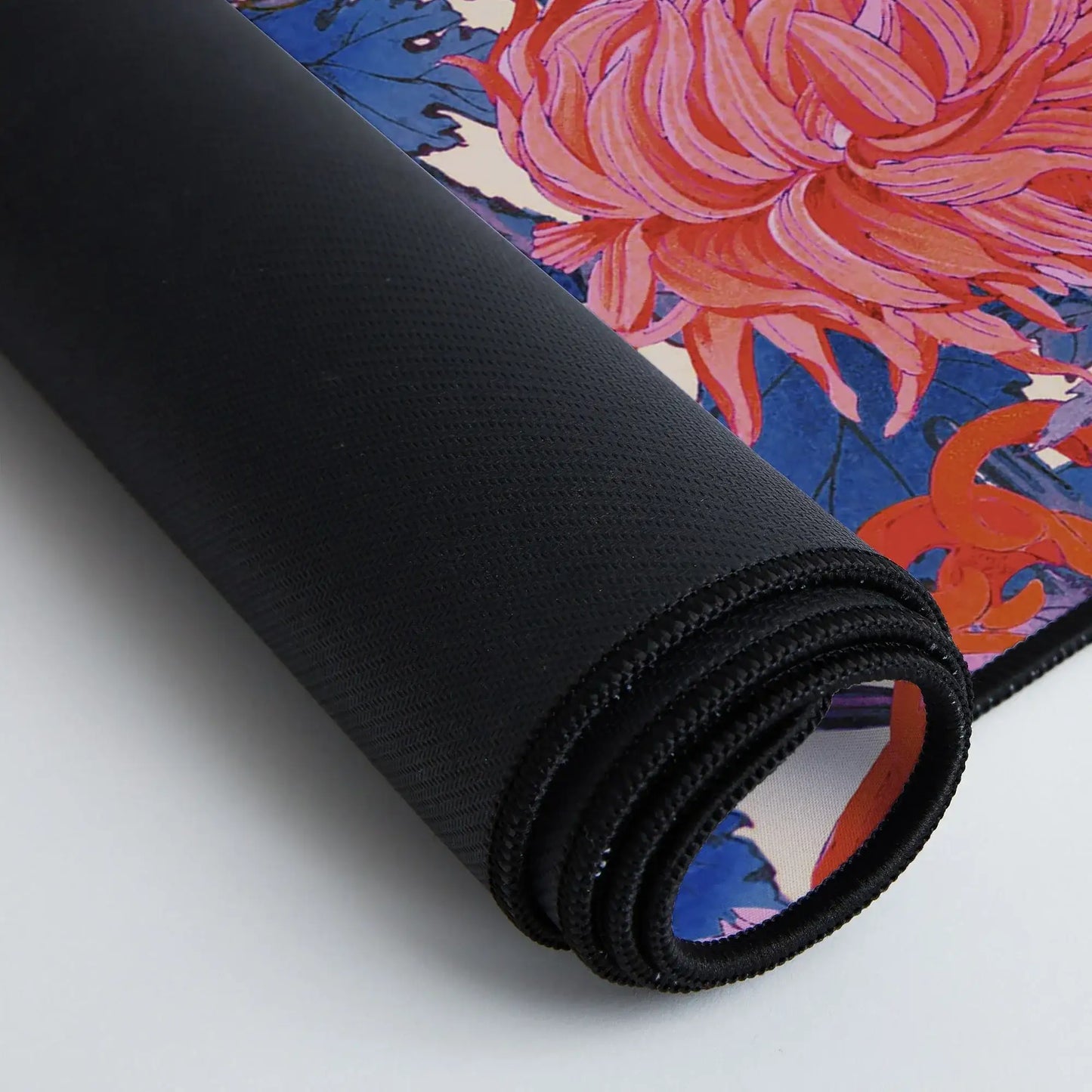 Chinese Moody Blooms Desk Mat