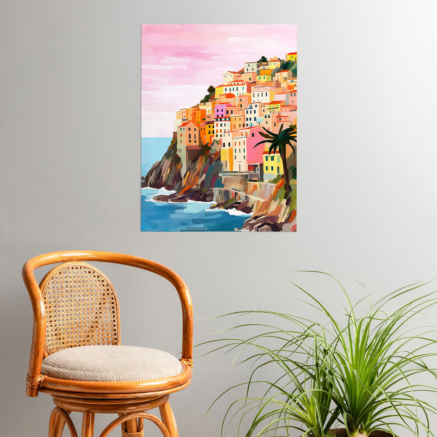 Cinque Terre Poster Art