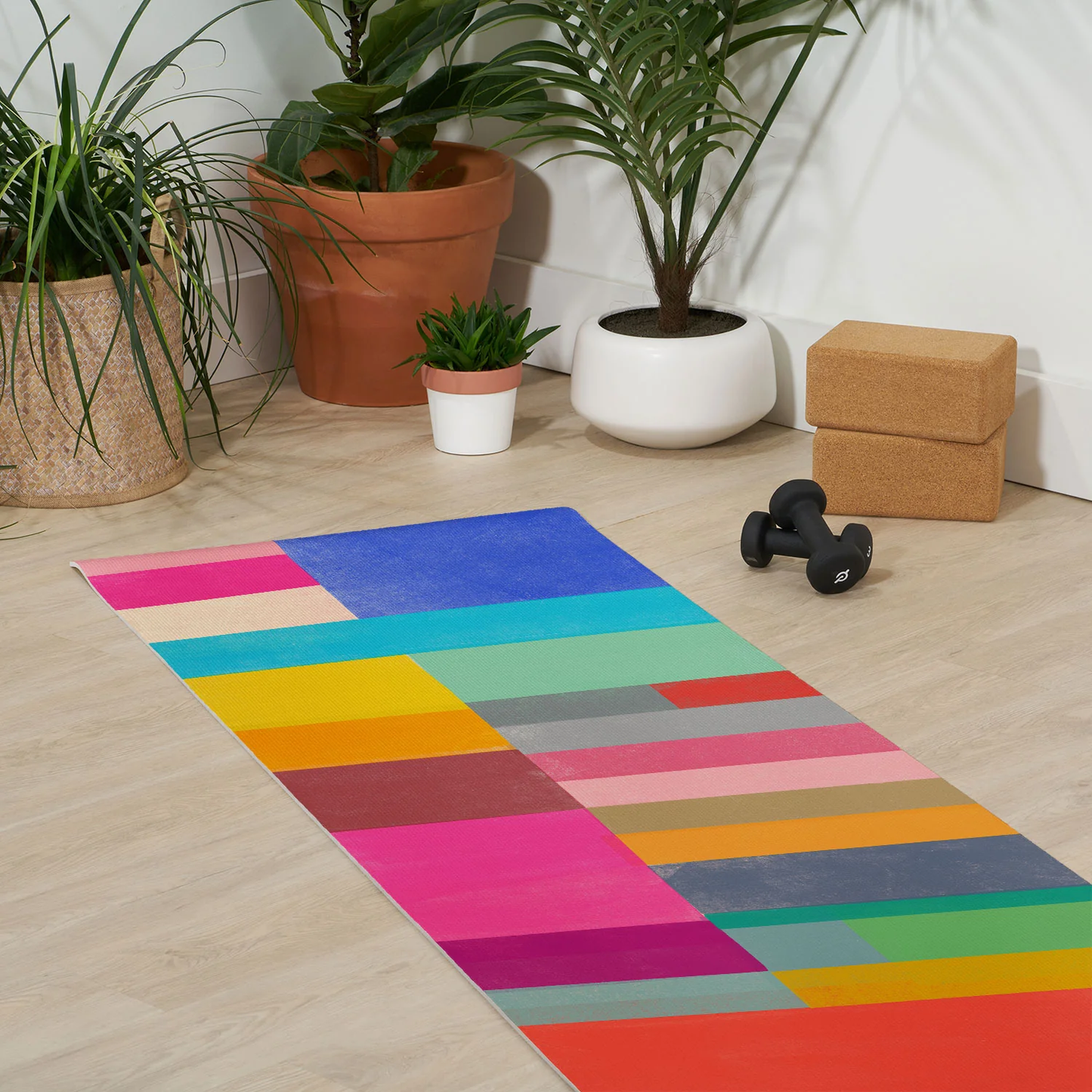 Quilt Study Yoga Mat