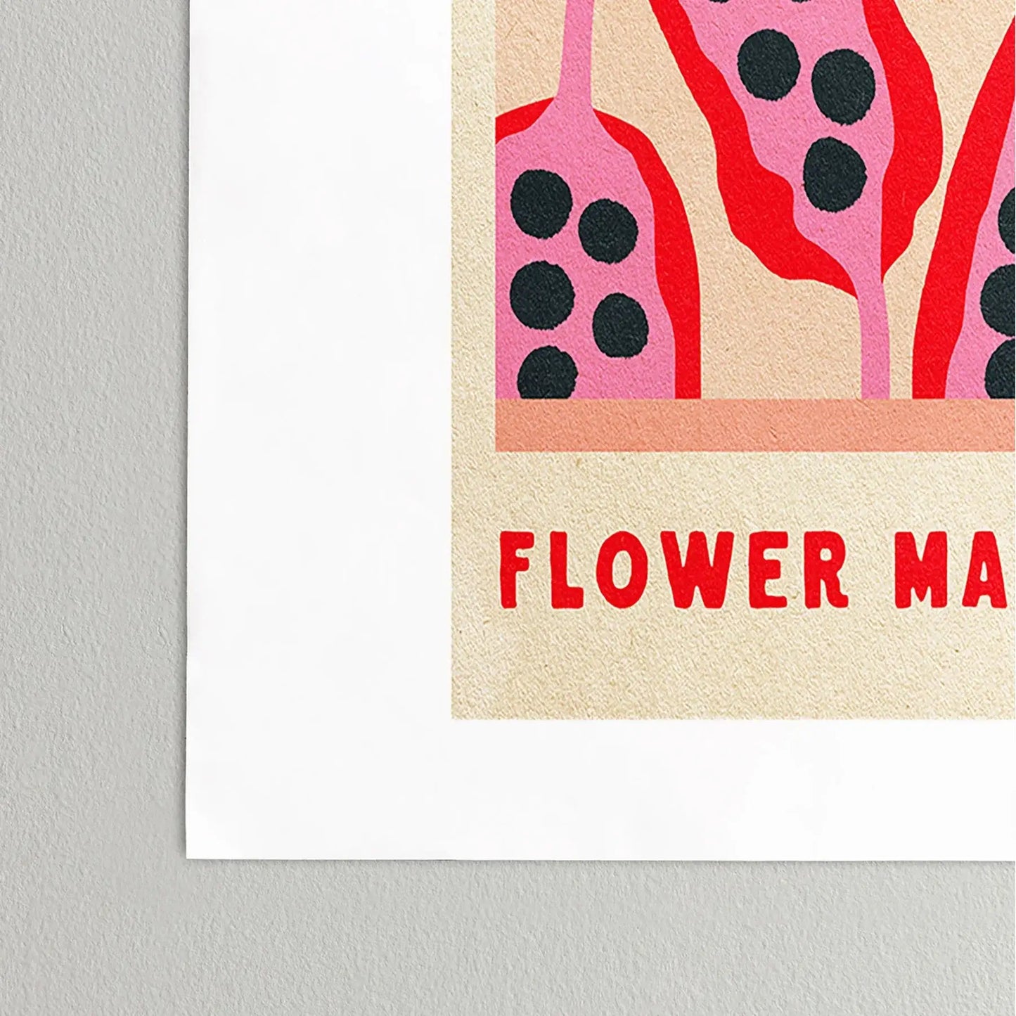 Tokyo Flower Market Poster Art
