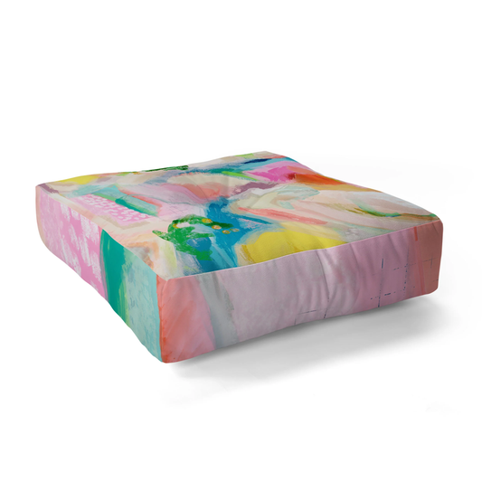 Community Garden Floor Pillow