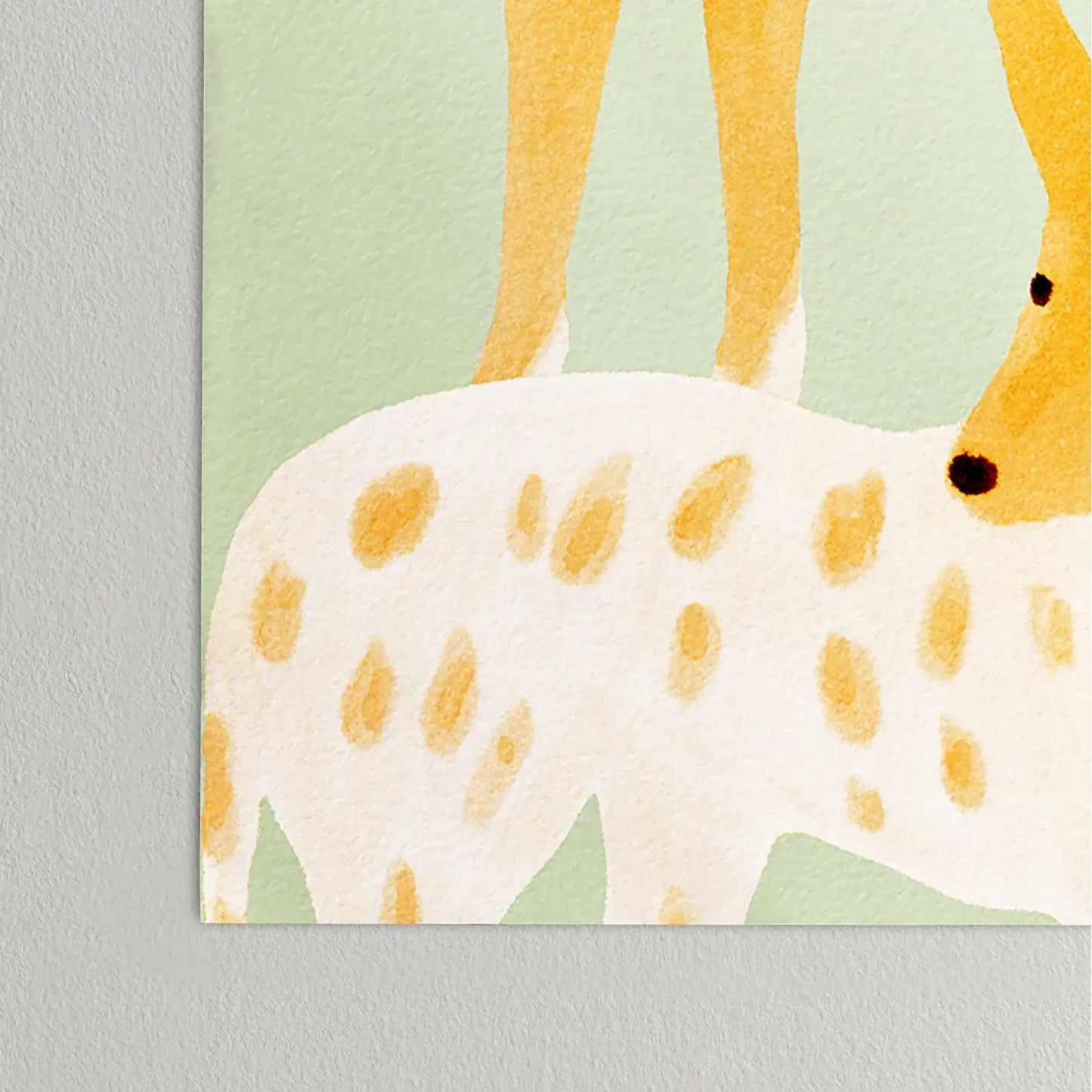 Three Dogs Lined Up Poster Art
