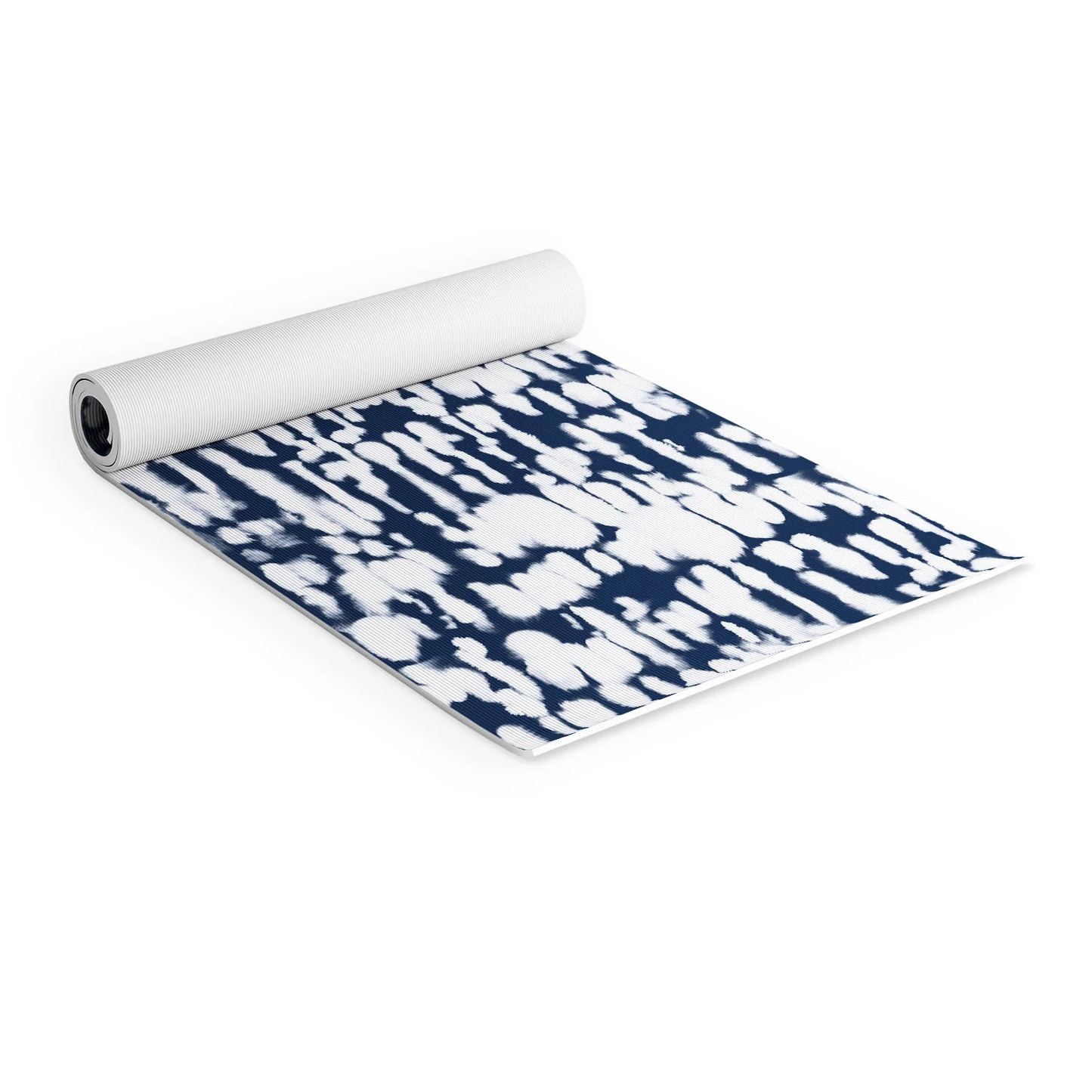Inky Inverse Indigo Yoga Mat