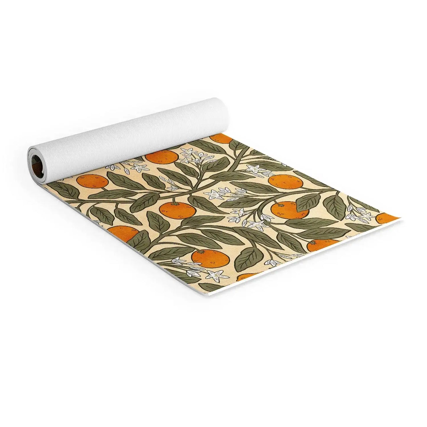 Art Nouveau Oranges Yoga Mat