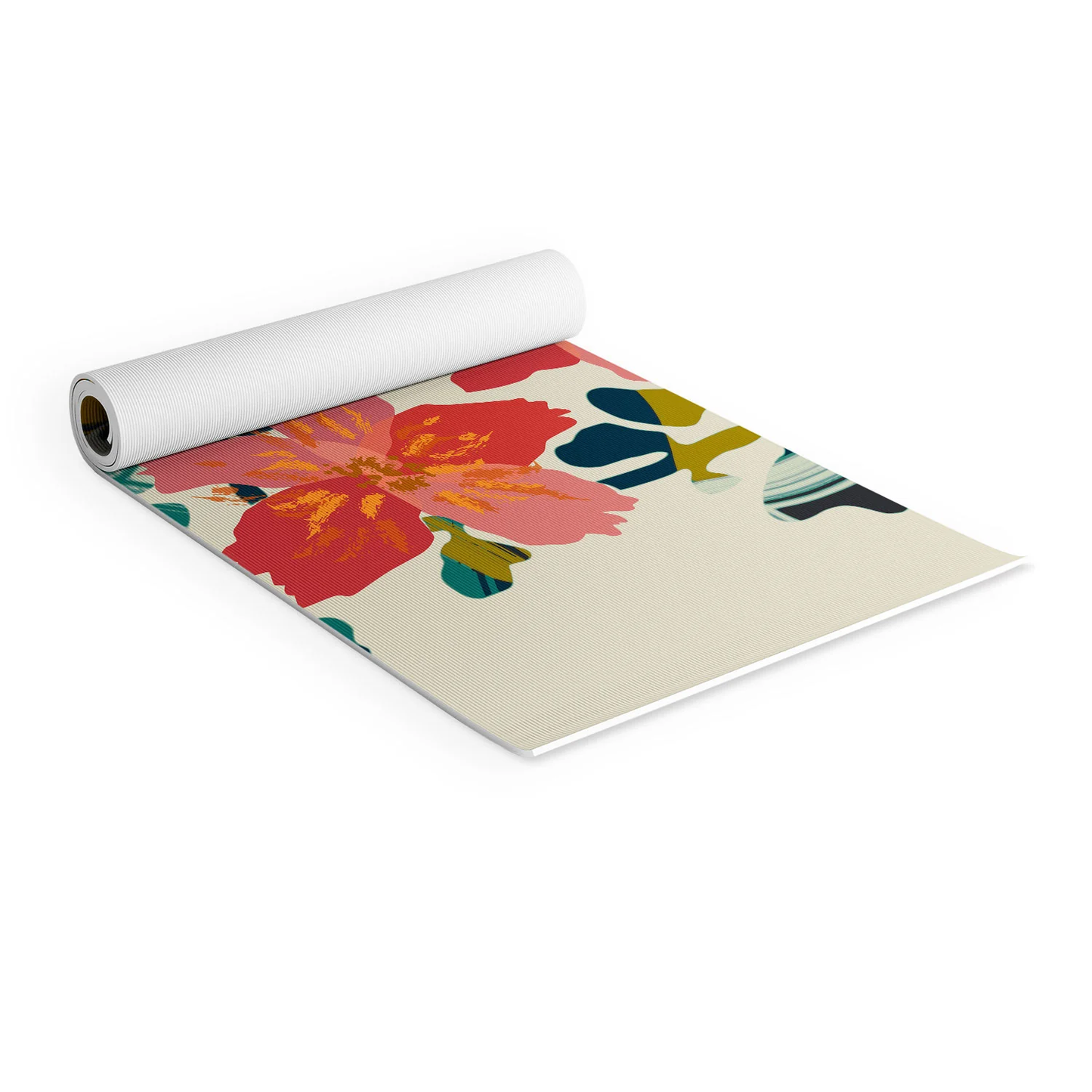 Colorful Orchid Yoga Mat