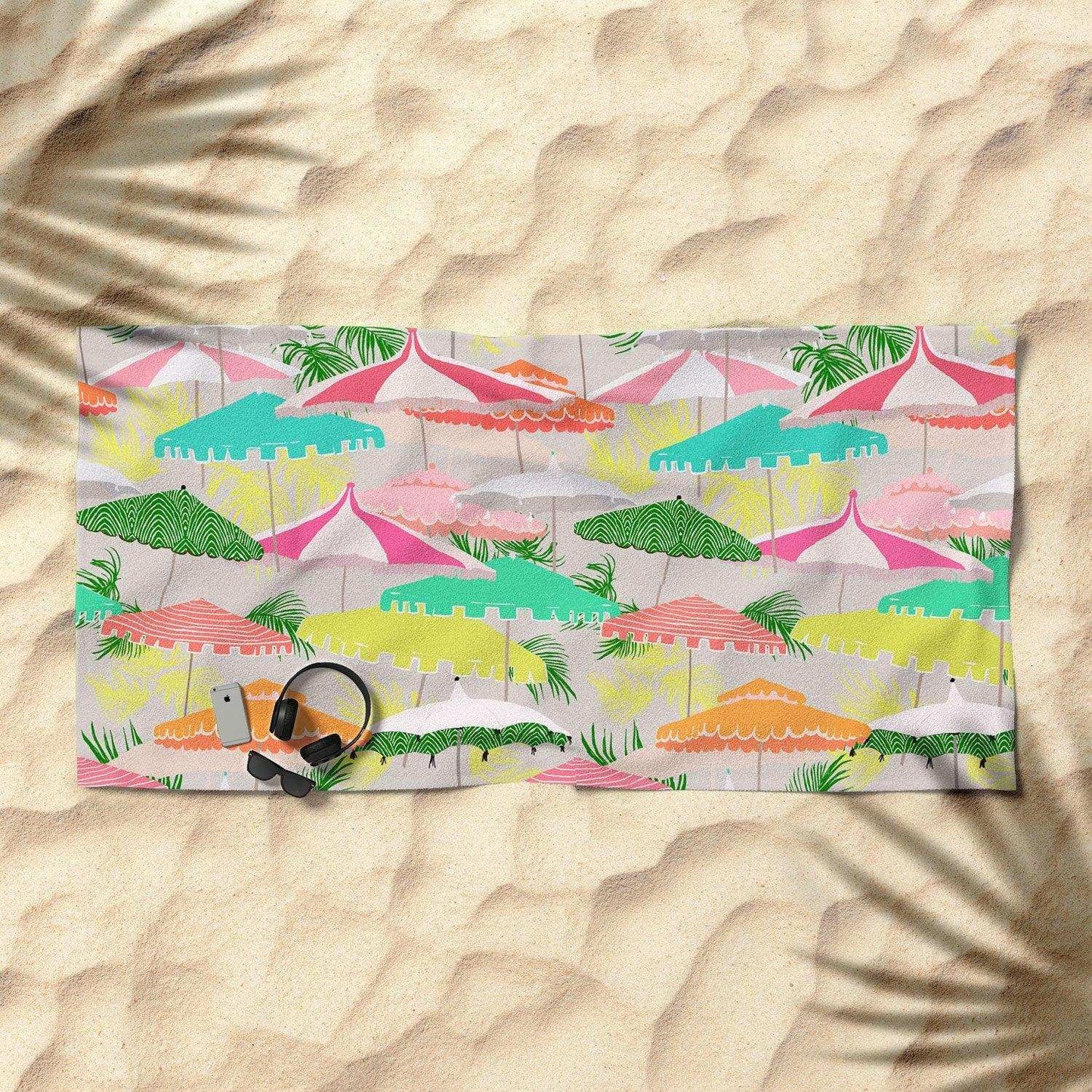 Palm Springs Poolside Beach Towel