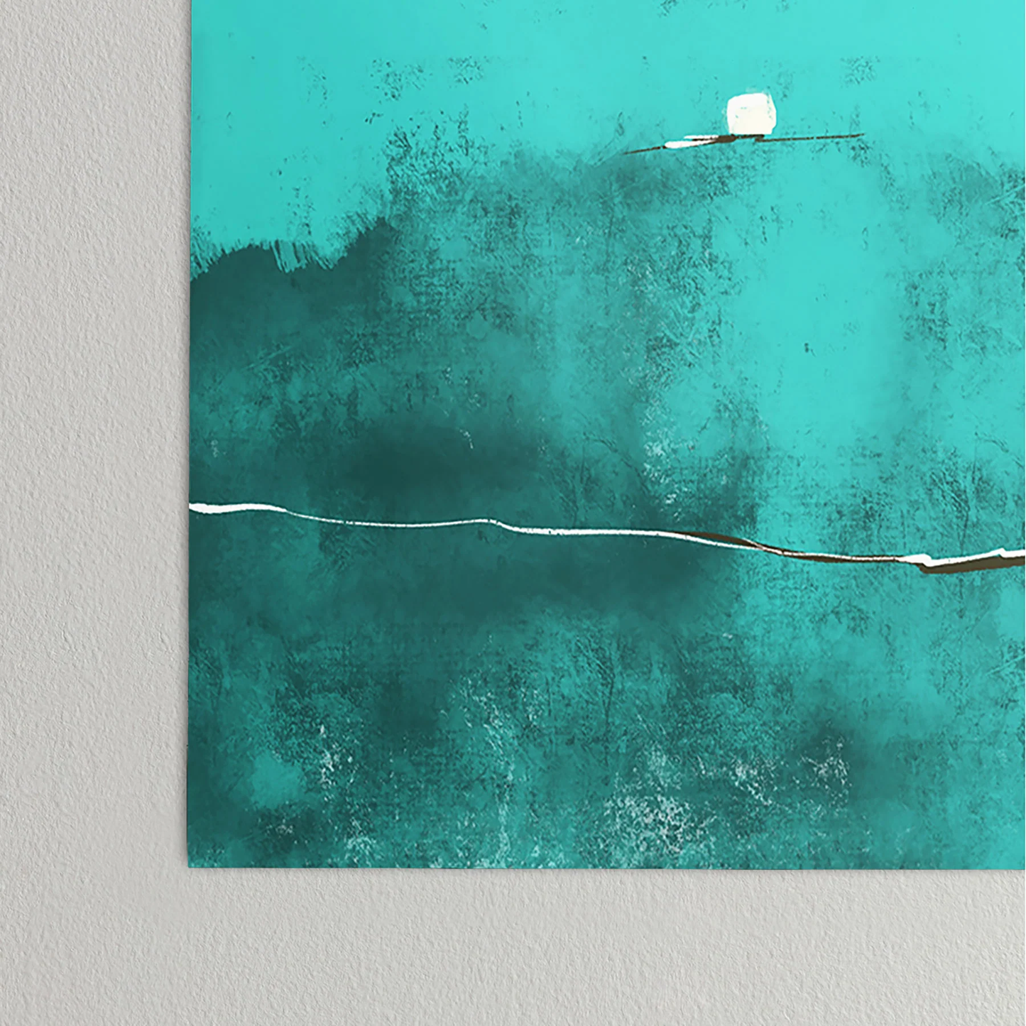 Tropical View Poster Art