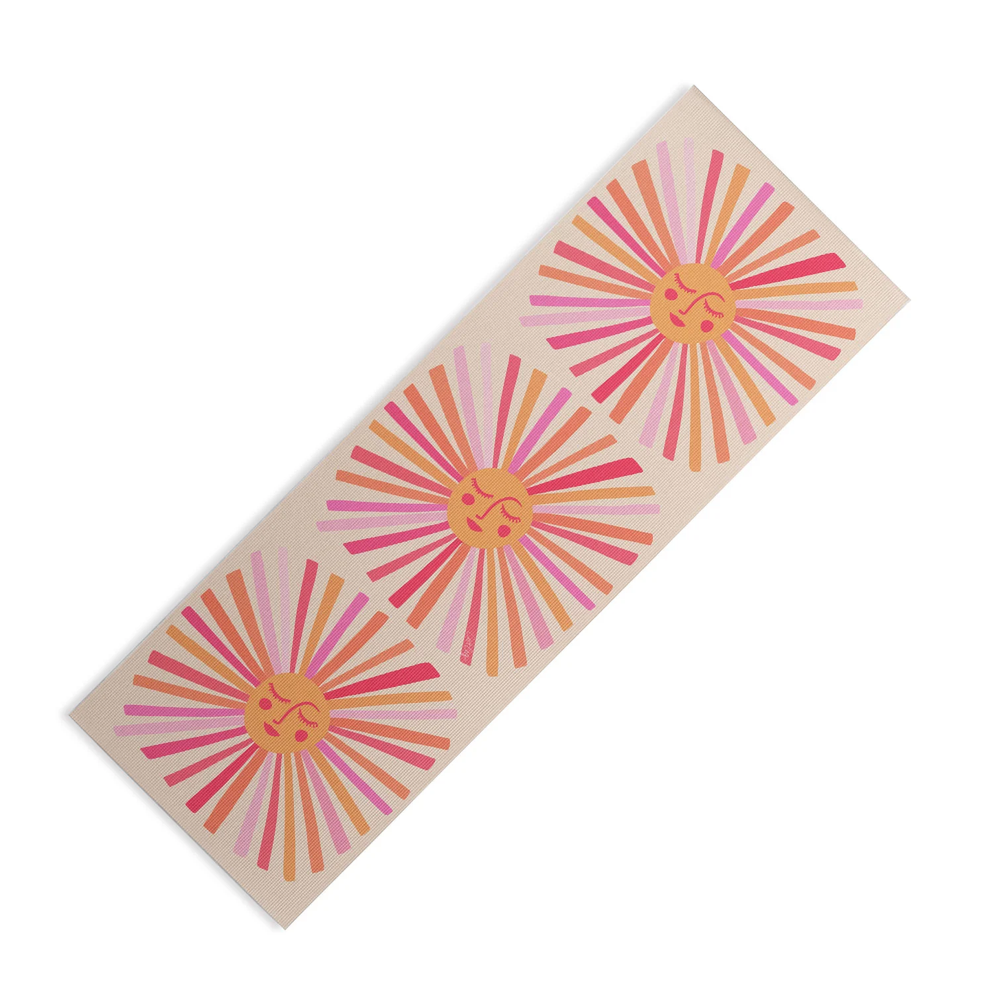 Sunshine Pink Yoga Mat