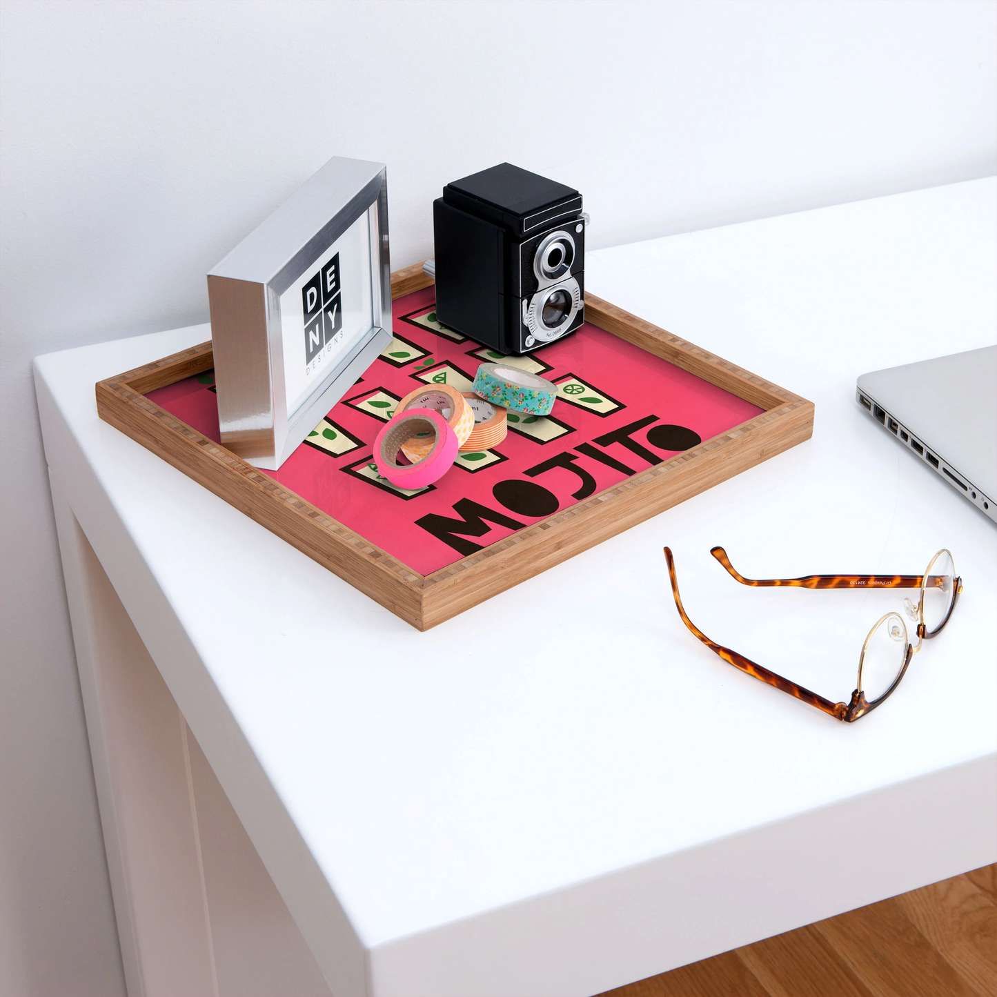 Mojito Square Bamboo Tray
