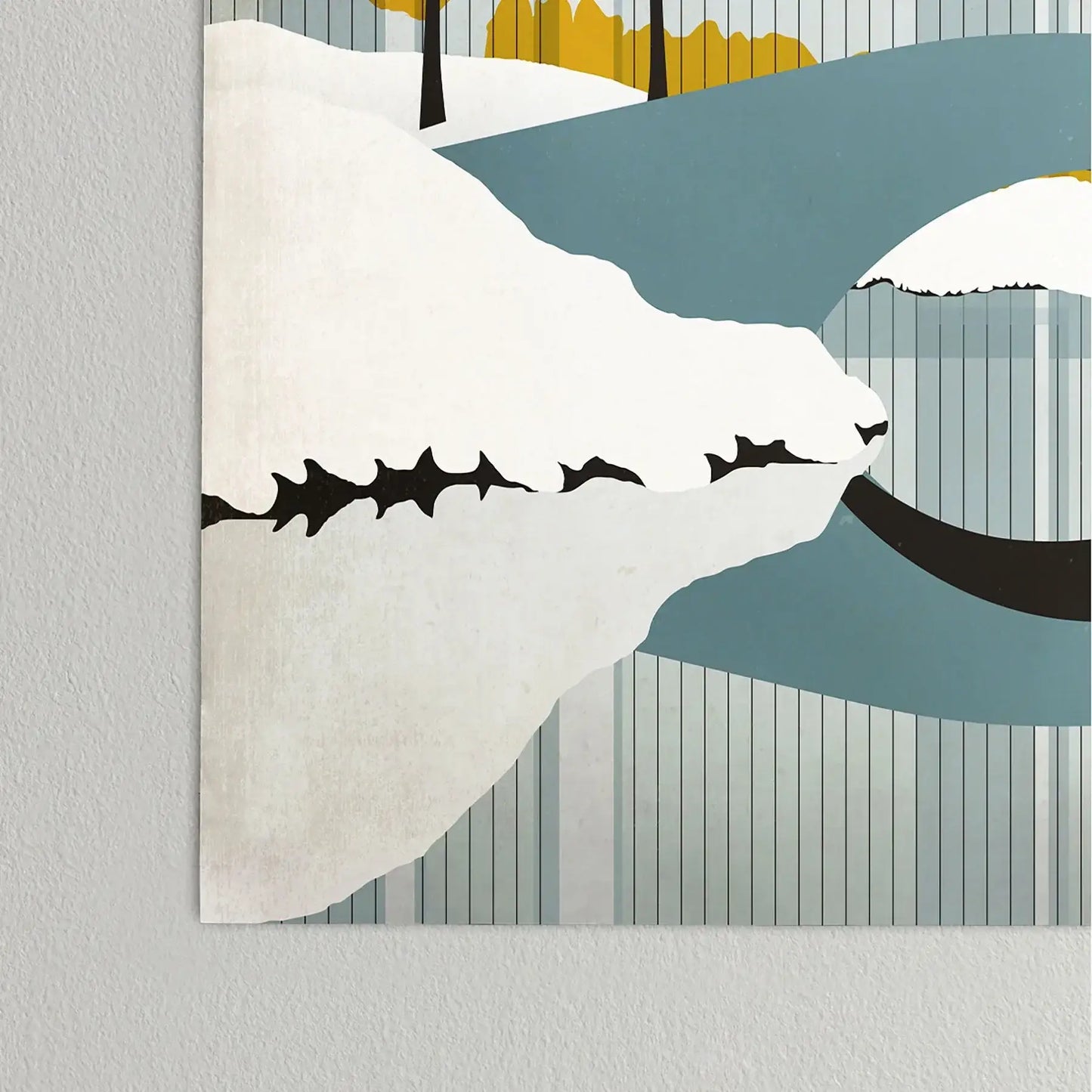 Central Park Snow Poster Art