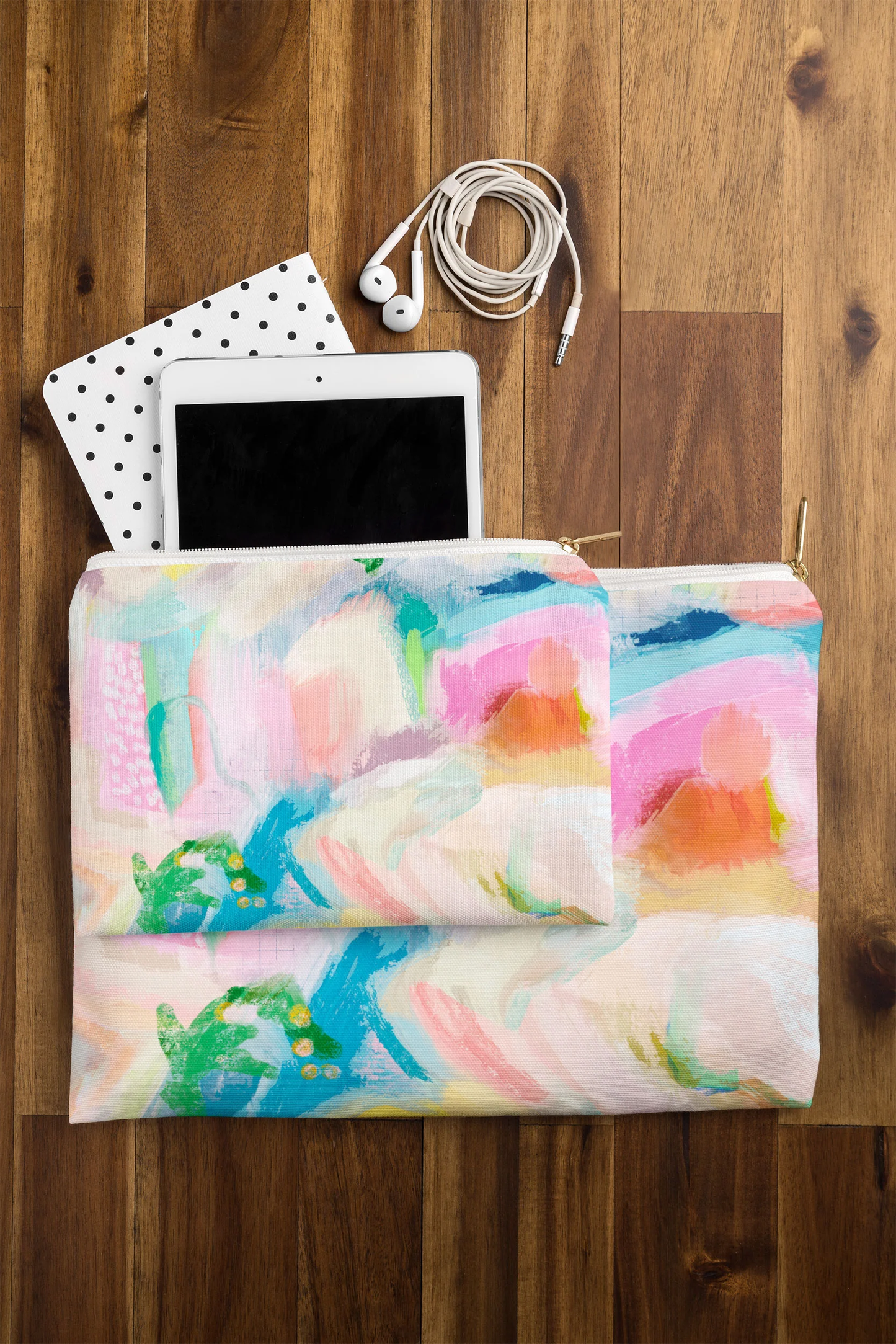 Community Garden Zippered Pouch