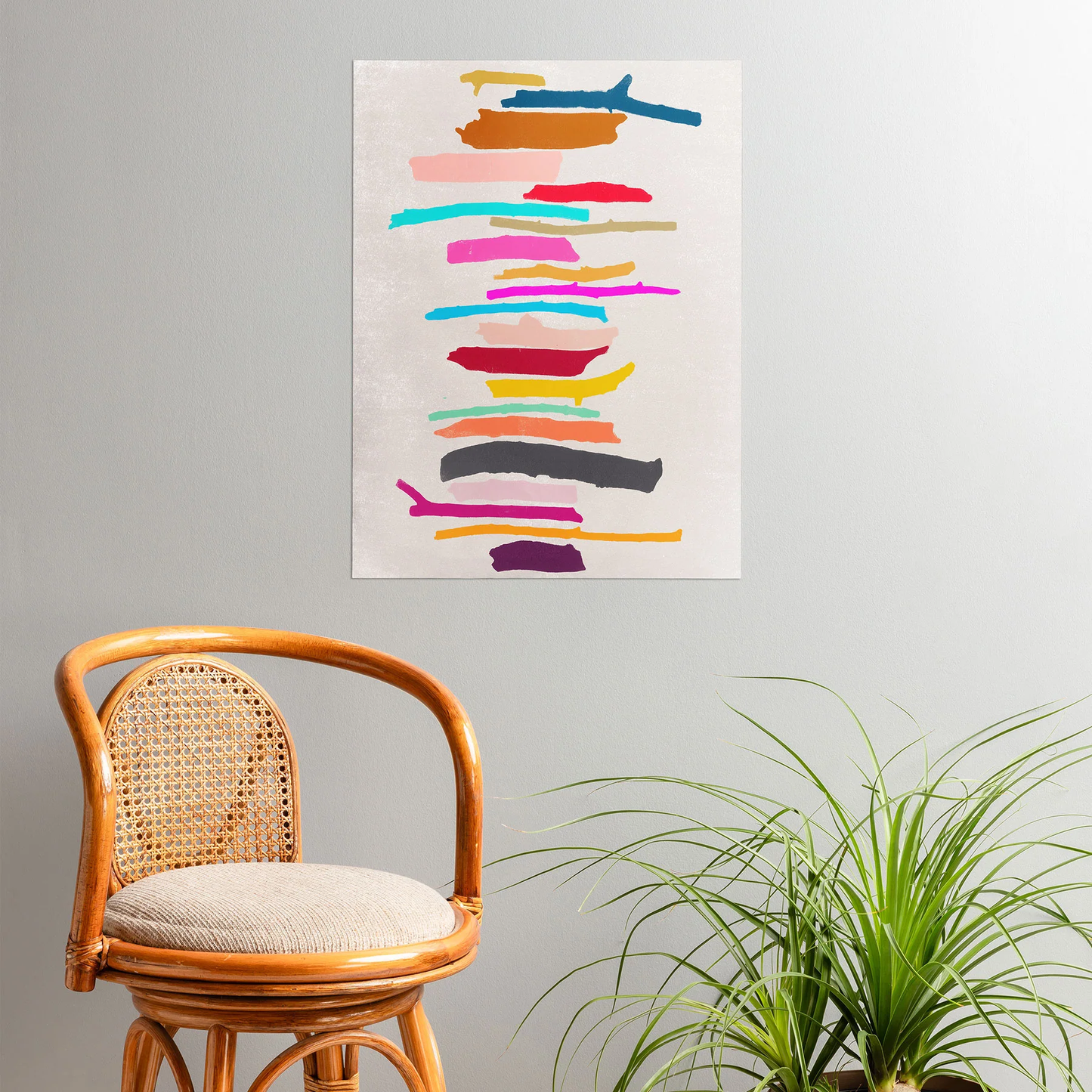 Painted Twigs Poster Art