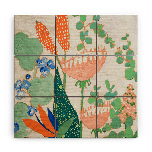 Proteas Wood Wall Mural