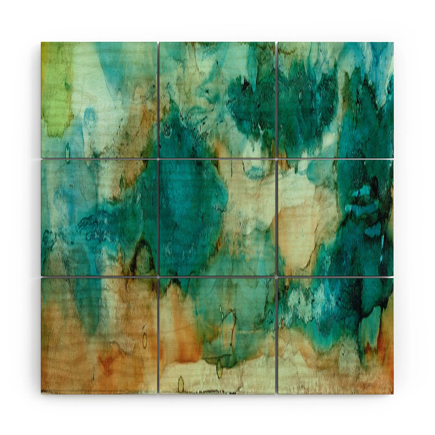 Falling Waters Wood Wall Mural