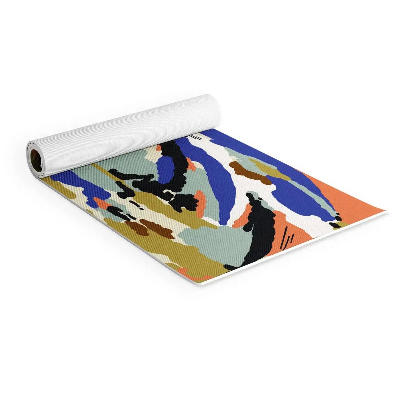 Brushes Yoga Mat