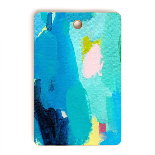 Sunny Days Bamboo Cutting Board