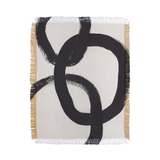 Circles Woven Throw Blanket - Midweight