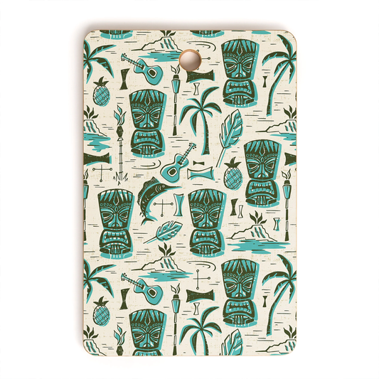 Tropical Tiki Bamboo Cutting Board