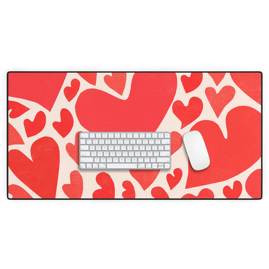 Revive Hearts Desk Mat