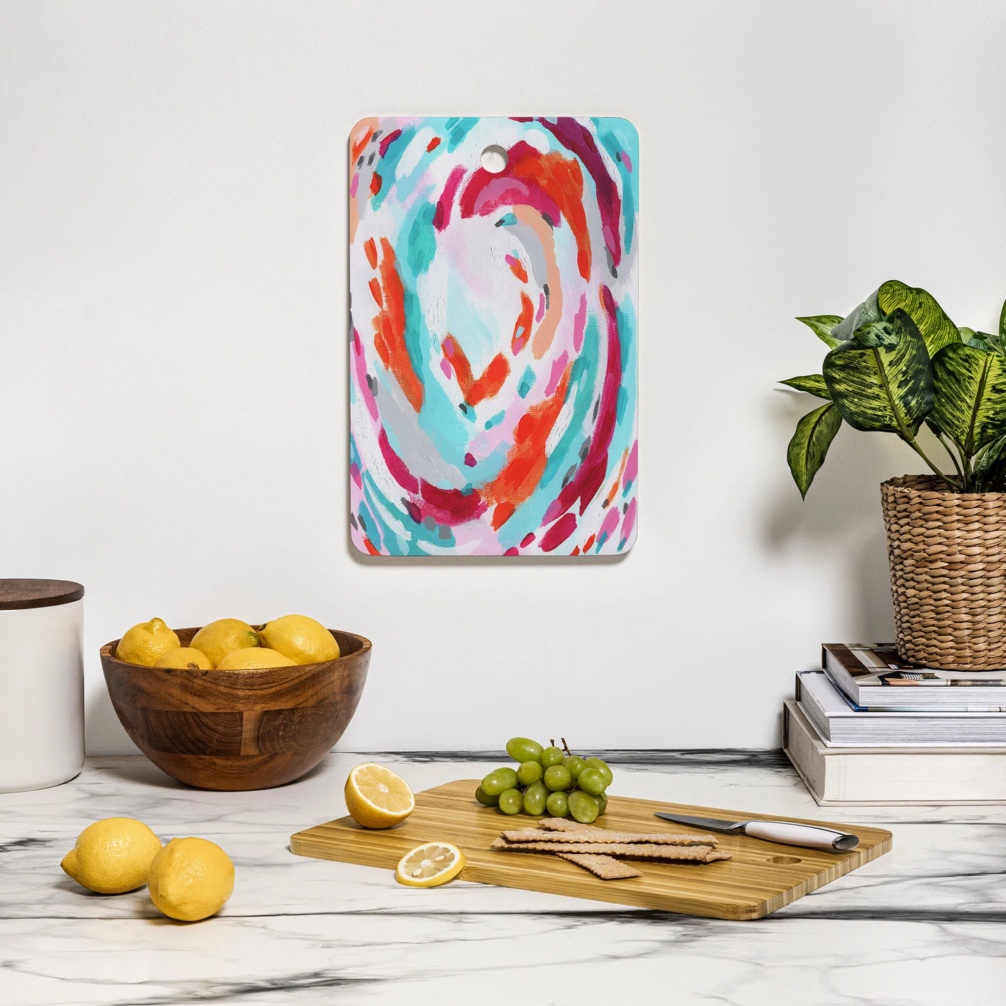 Tropics Please Bamboo Cutting Board
