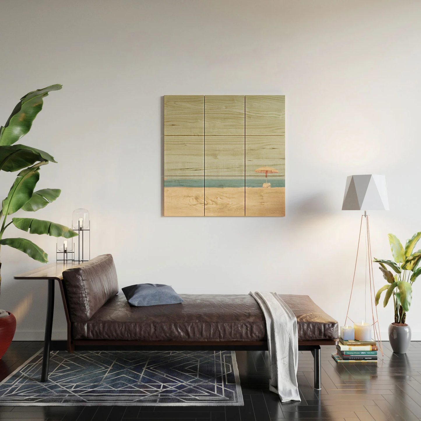 Dreamy Summer Wood Wall Mural
