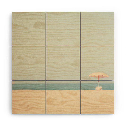 Dreamy Summer Wood Wall Mural