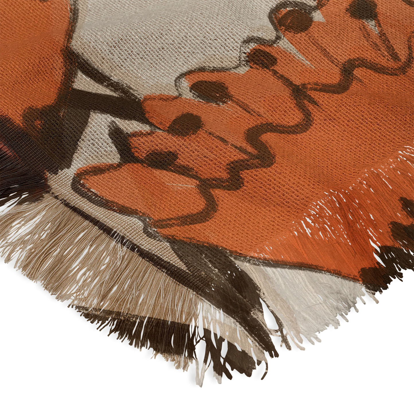 Poppies Woven Throw Blanket - Midweight