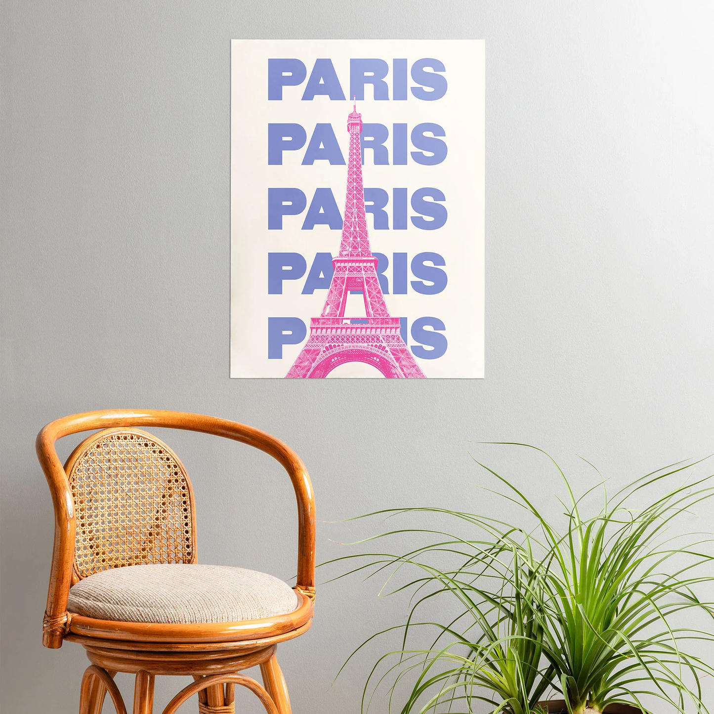Paris Eiffel Tower Poster Art