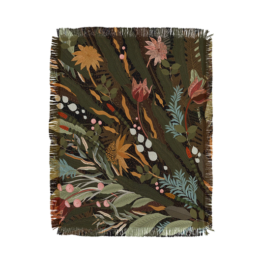 Biophilia Desiree Woven Throw Blanket - Midweight