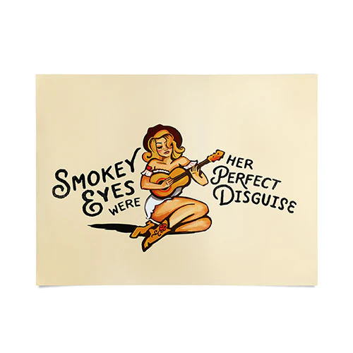 Smokey Eyes Poster Art