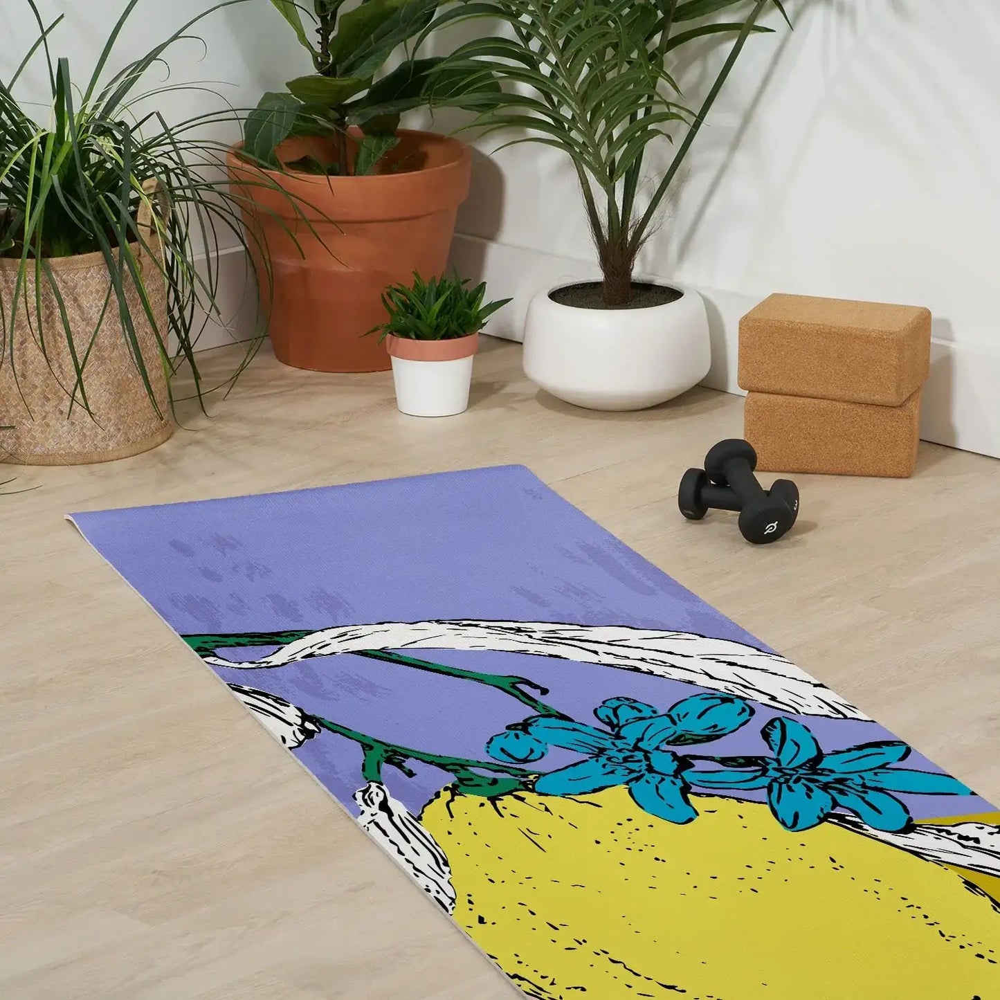 Super Fruits Lemon Yoga Mat