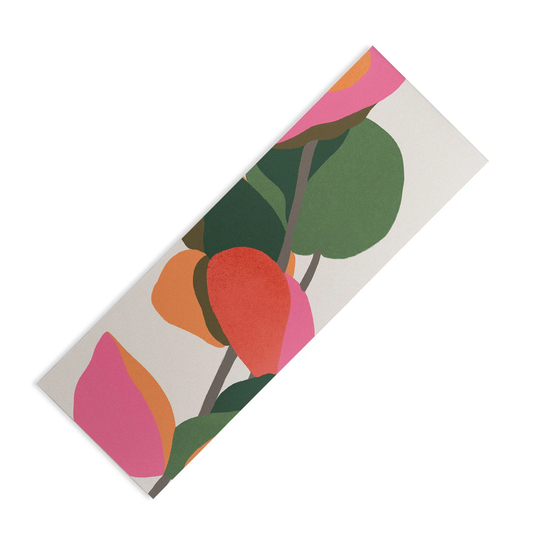 Abstract Eucalyptus Yoga Mat
