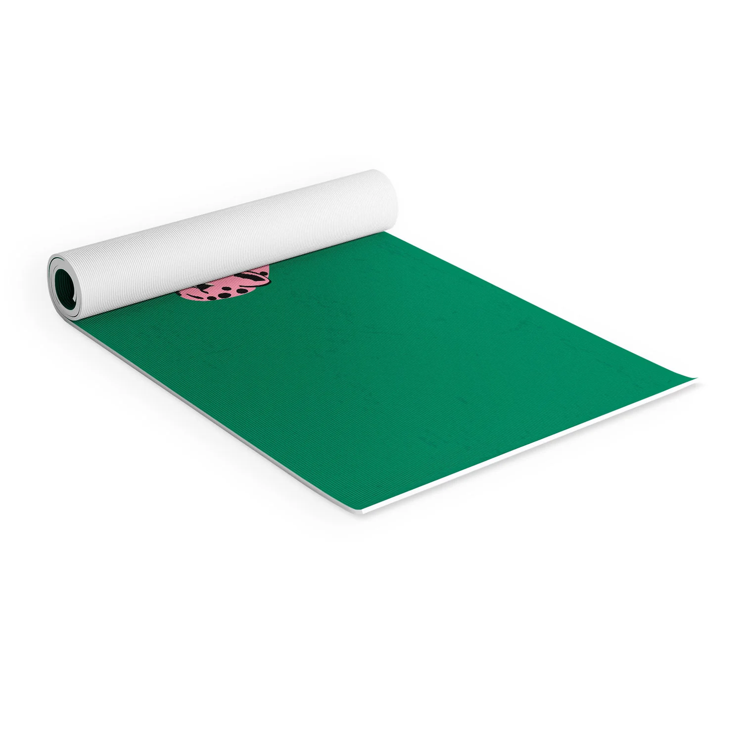 The Stare Pink Cheetah Yoga Mat