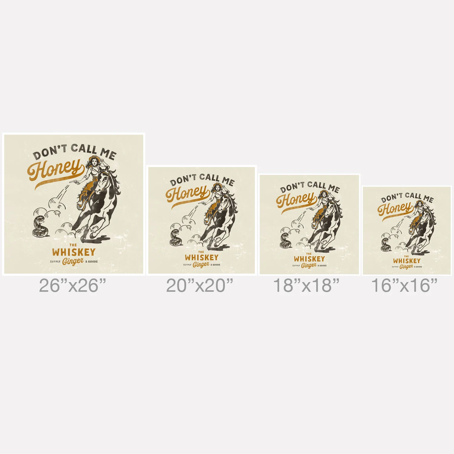 Dont Call Me Honey Throw Pillow