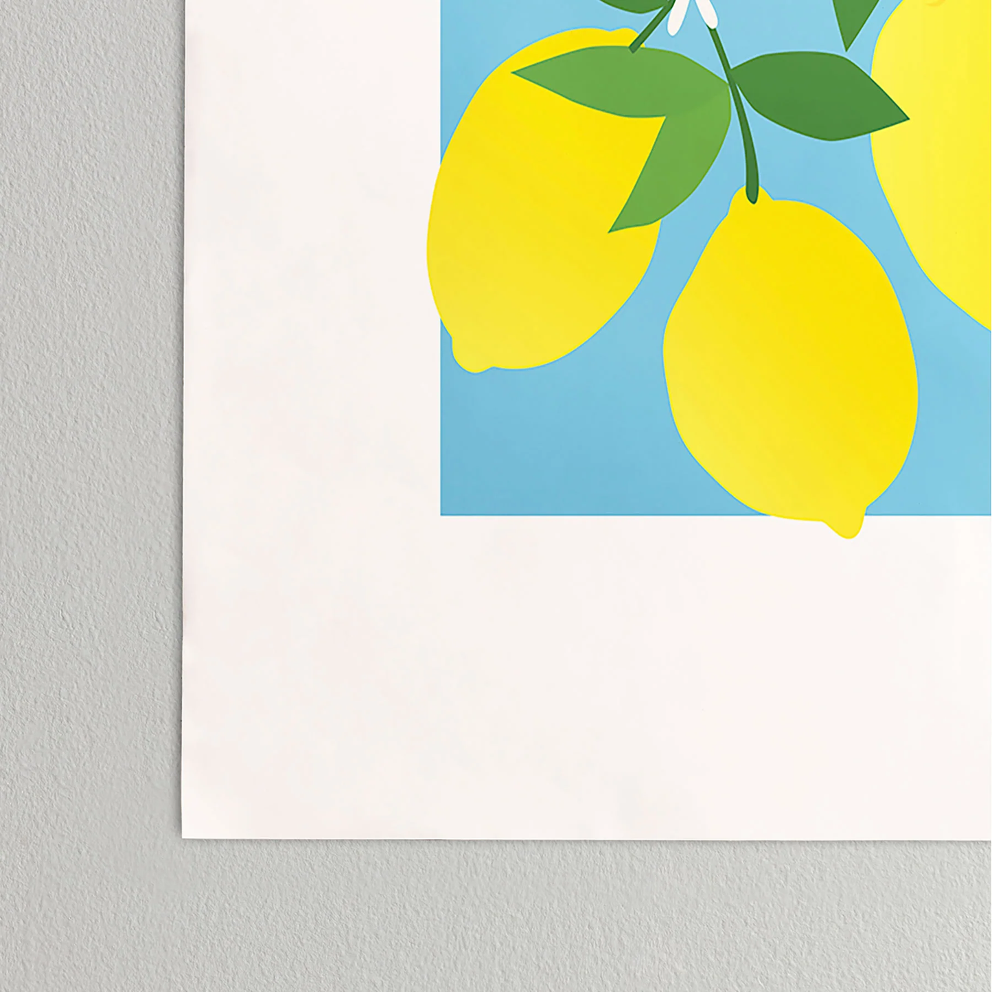 Capri Lemons Poster Art