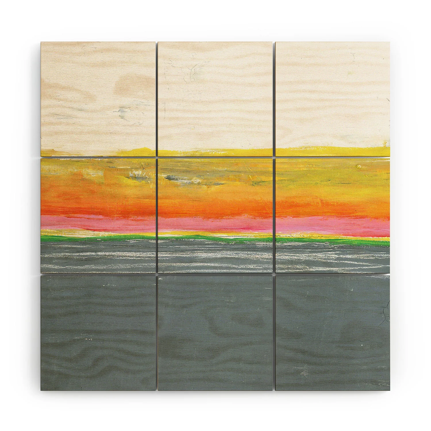 In Between Wood Wall Mural