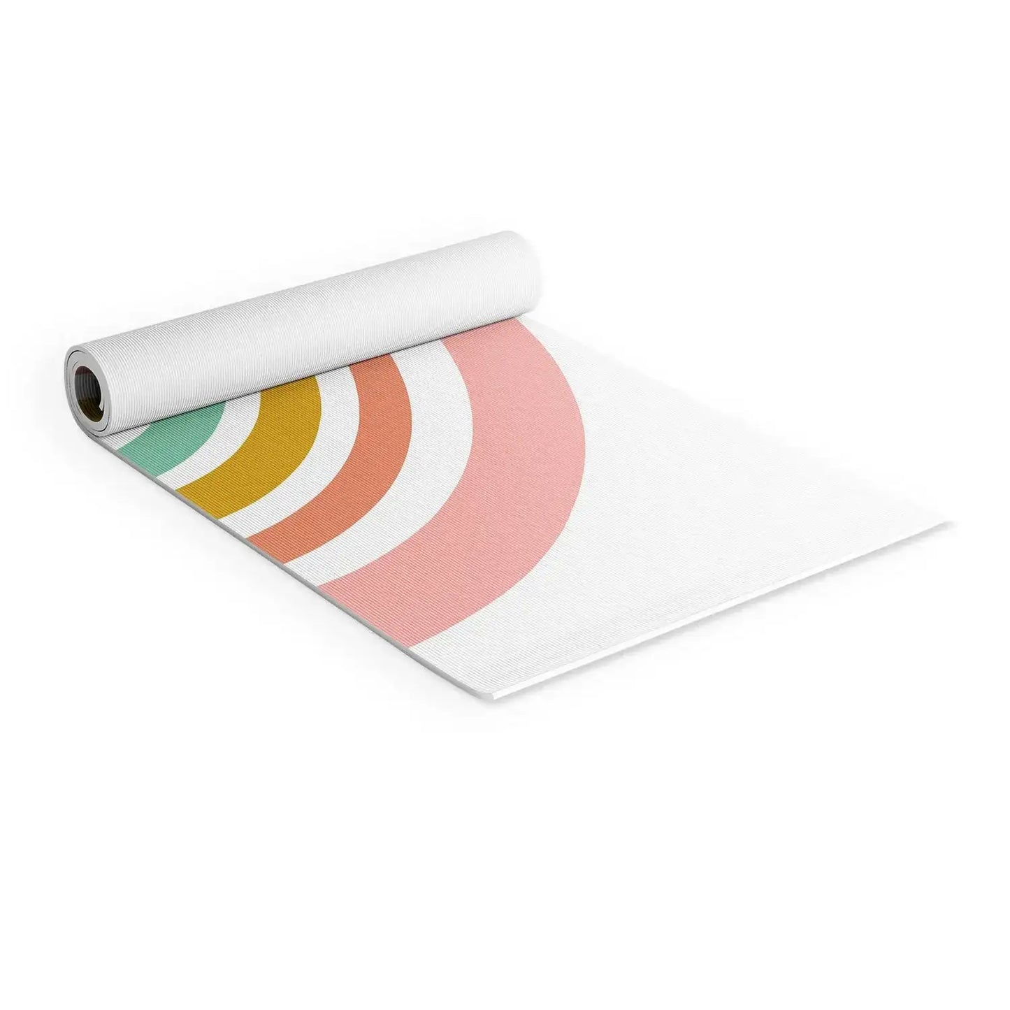 Pastel Rainbow Yoga Mat