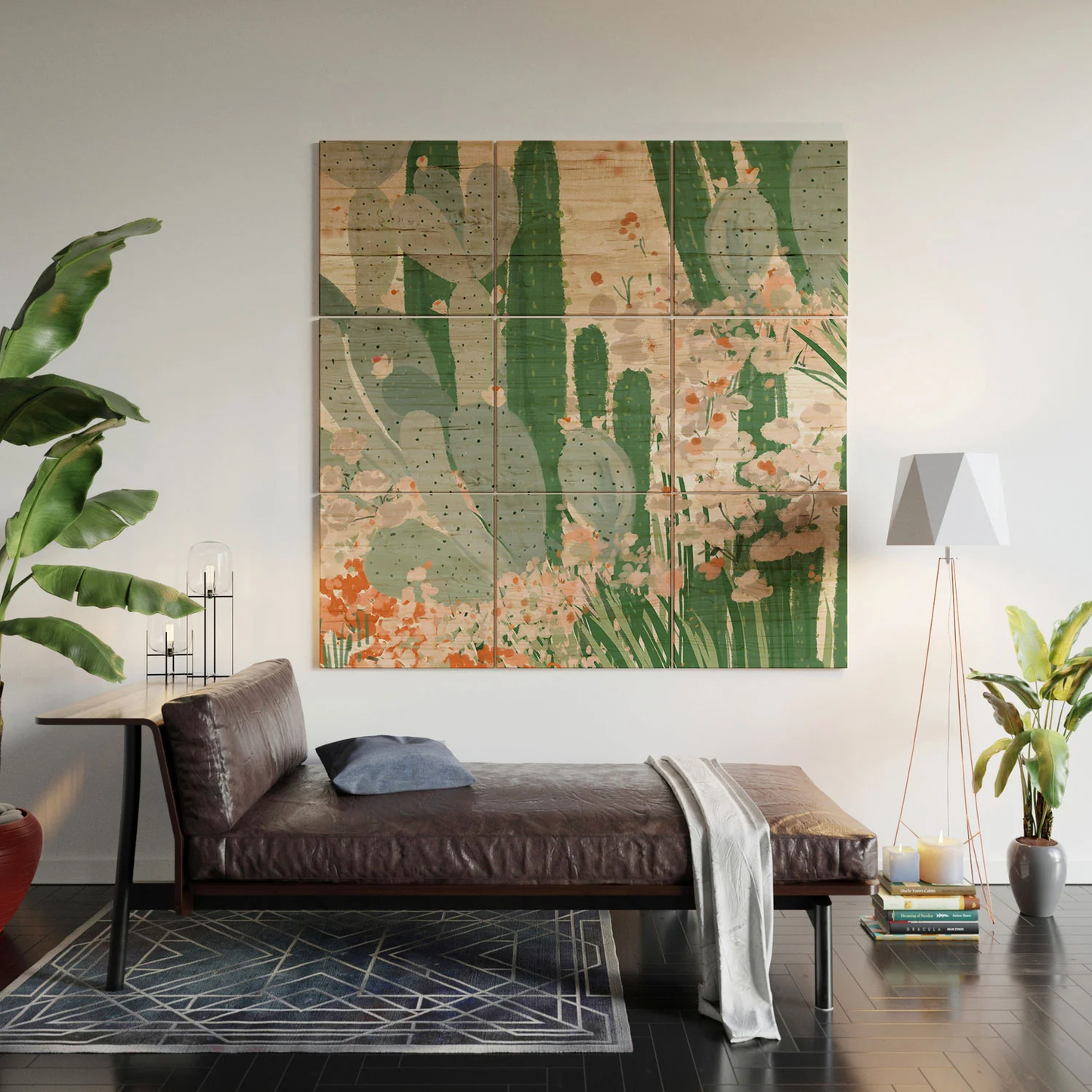 Cactus Garden Wall Mural