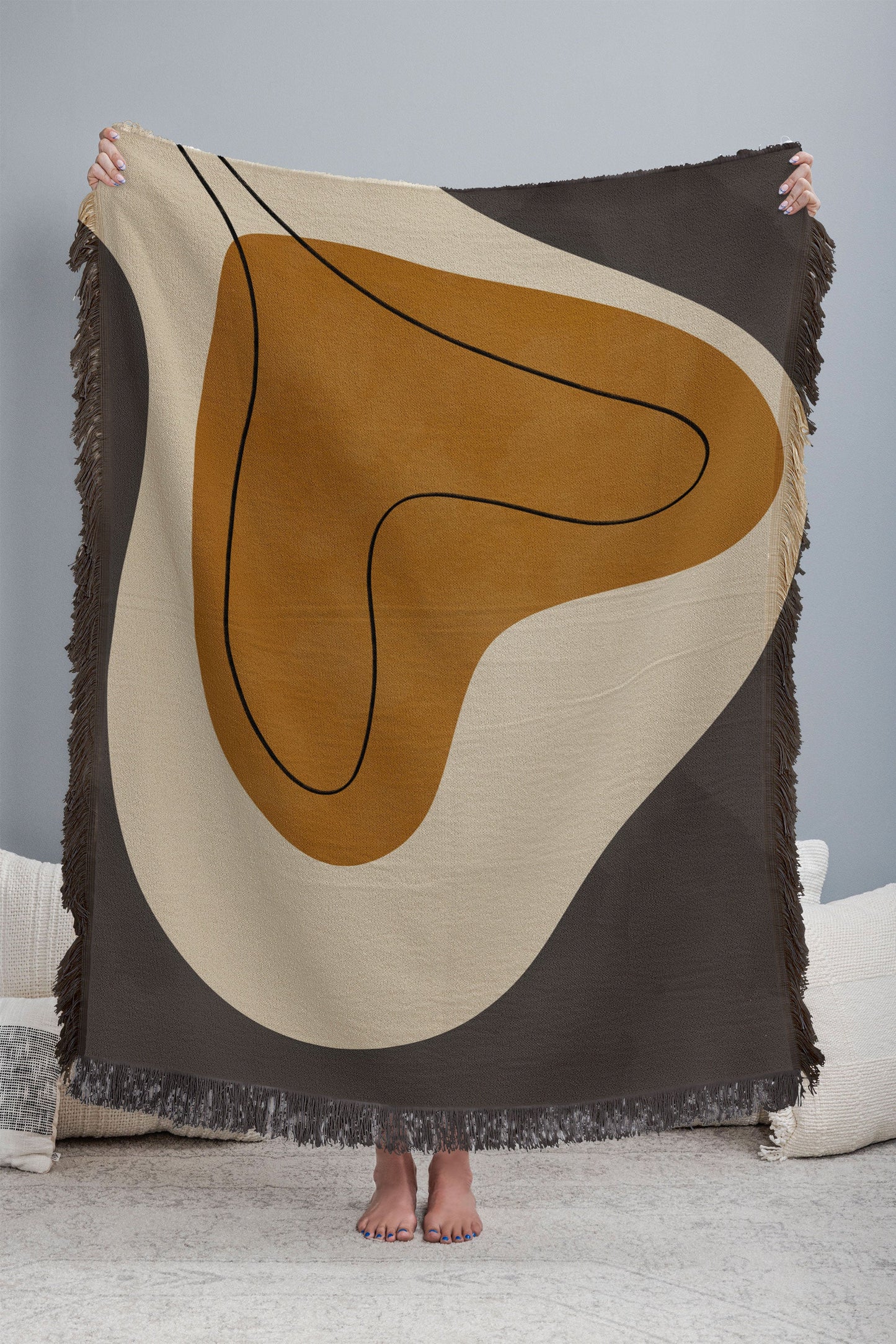 Love Woven Throw Blanket - Midweight