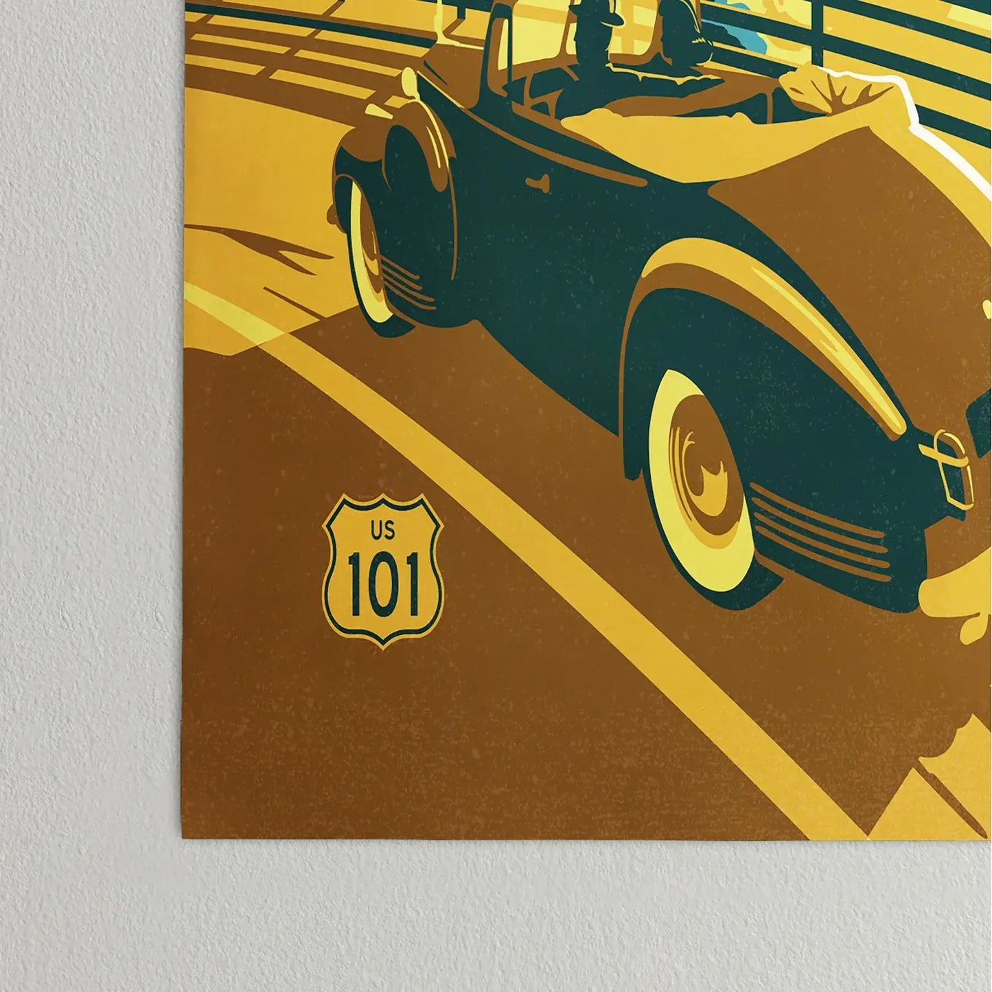 Coastal California Poster Art
