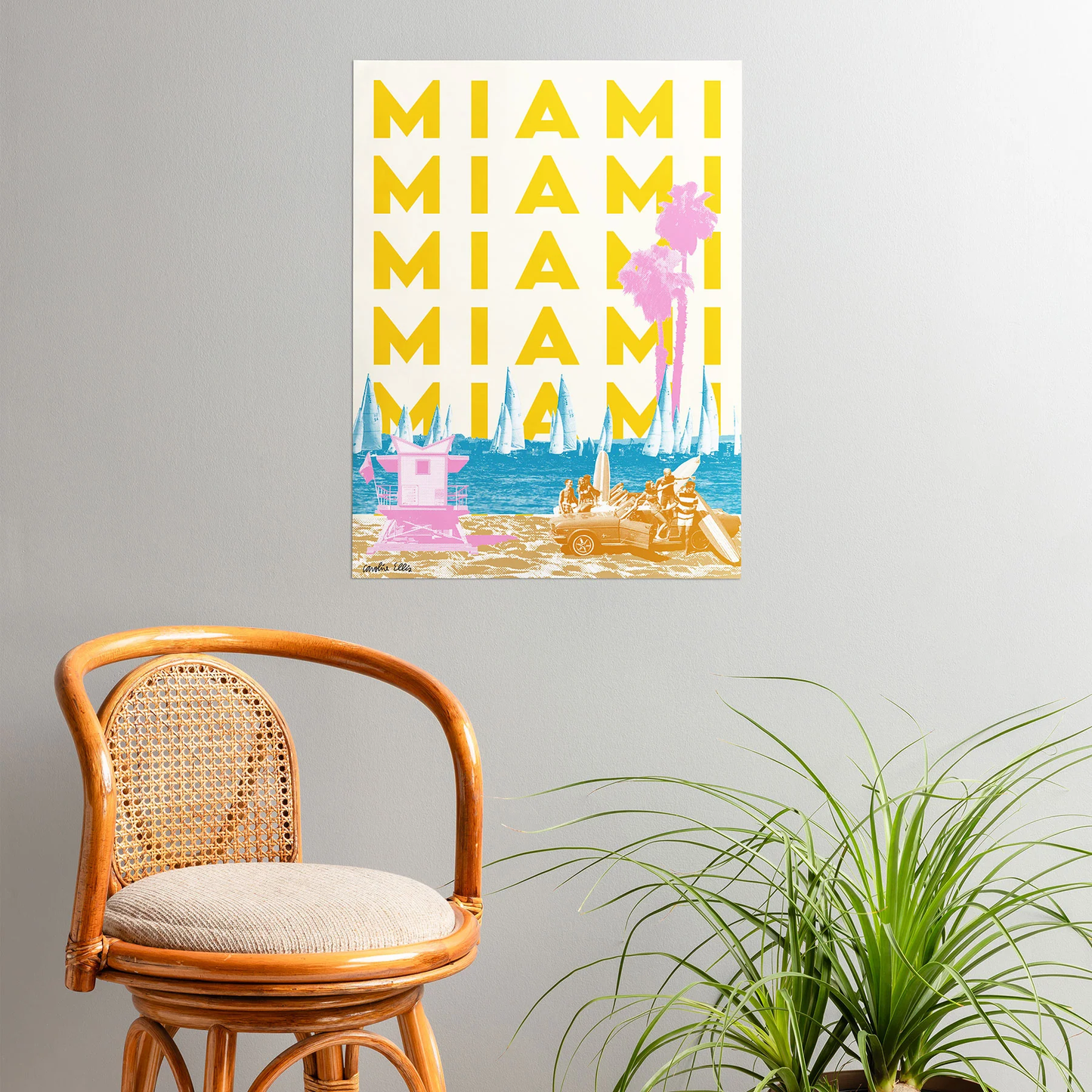 Miami Poster Art