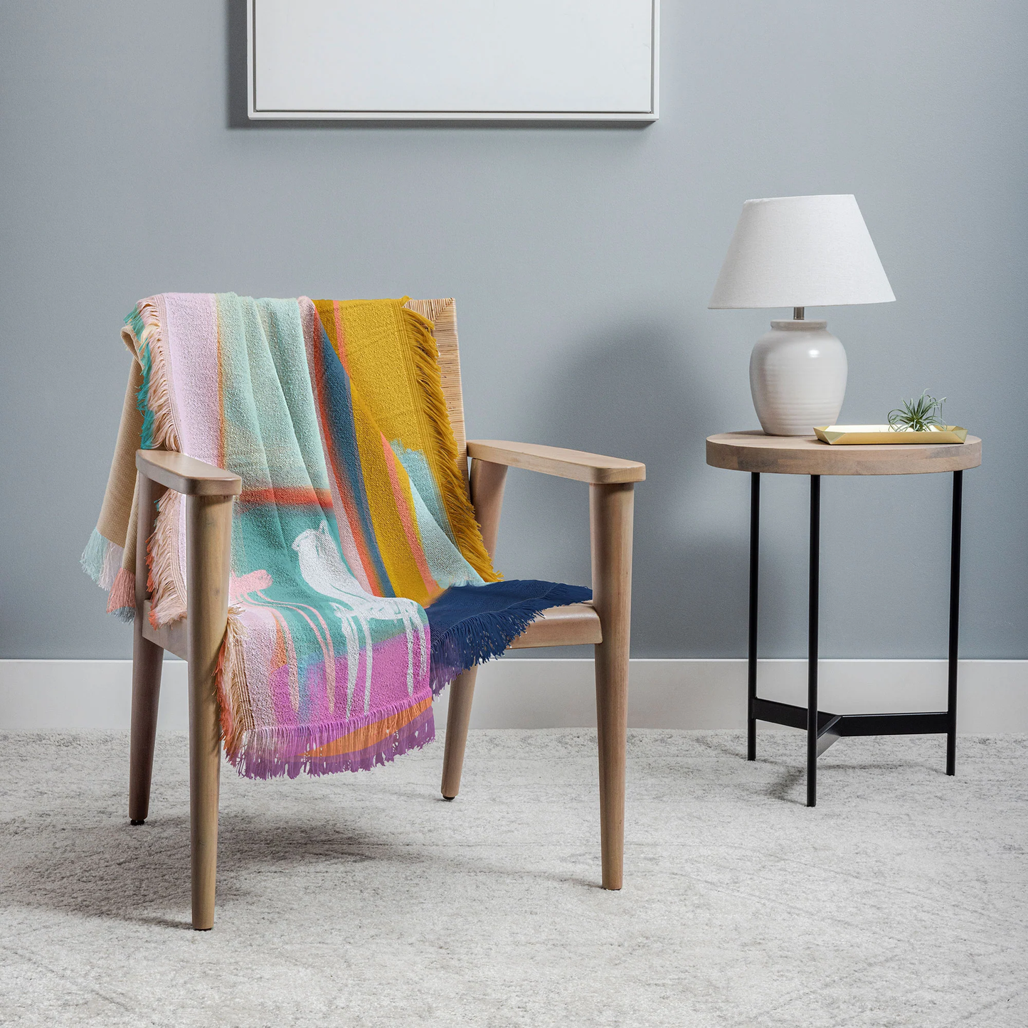The Balcony Throw Blanket - Midweight