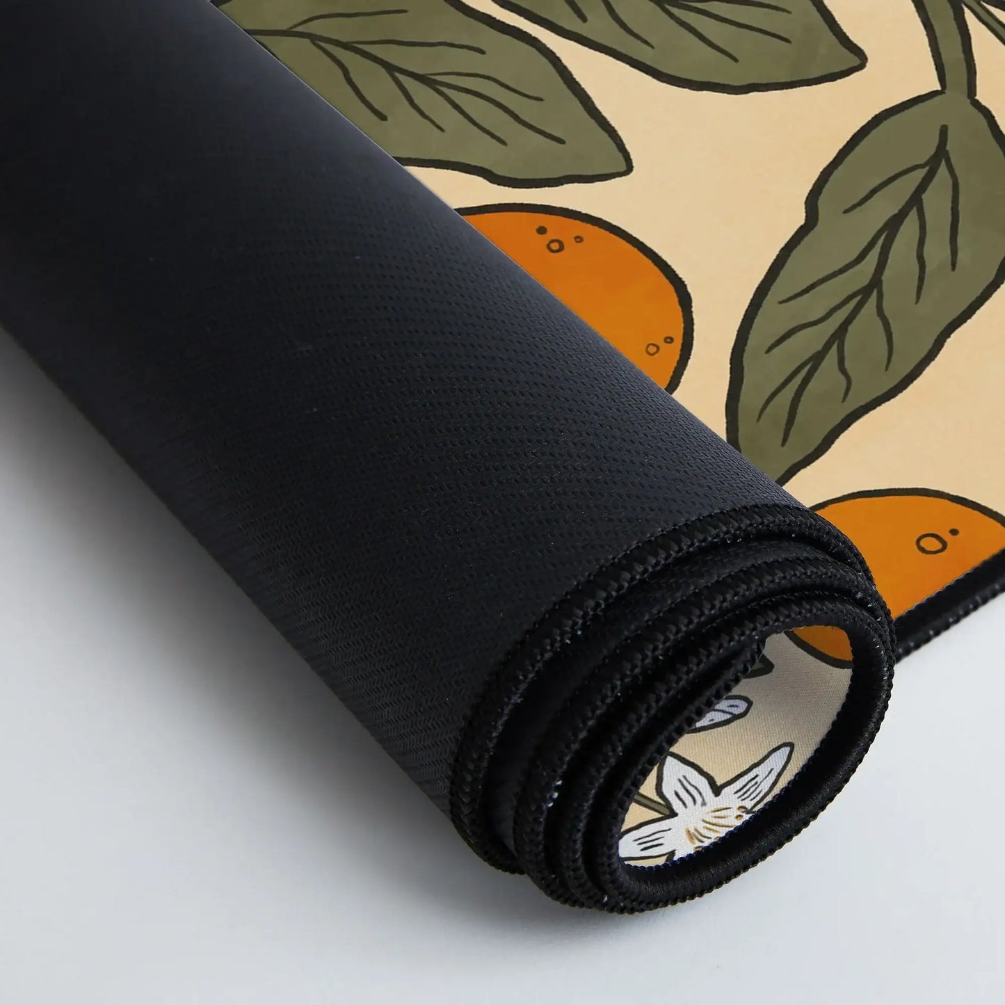 Art Nouveau Oranges Desk Mat