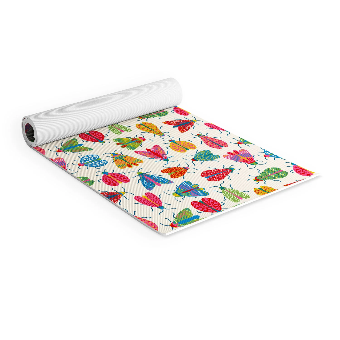 Wonderful Winged Insects Yoga Mat