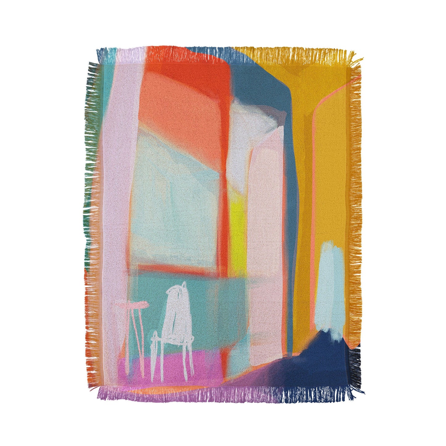 The Balcony Throw Blanket - Midweight