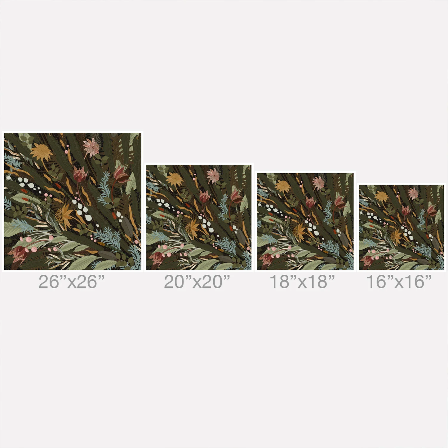 Biophilia Desiree Throw Pillow