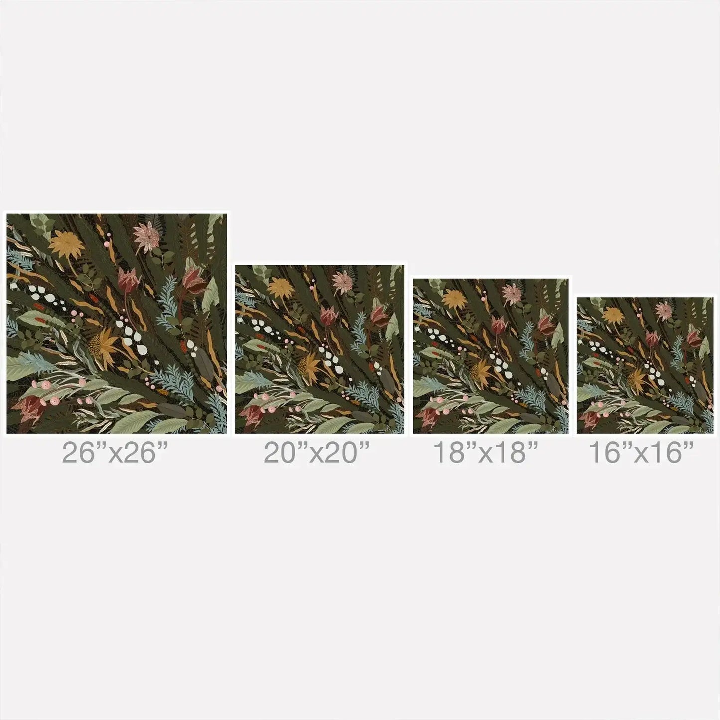 Biophilia Desiree Throw Pillow